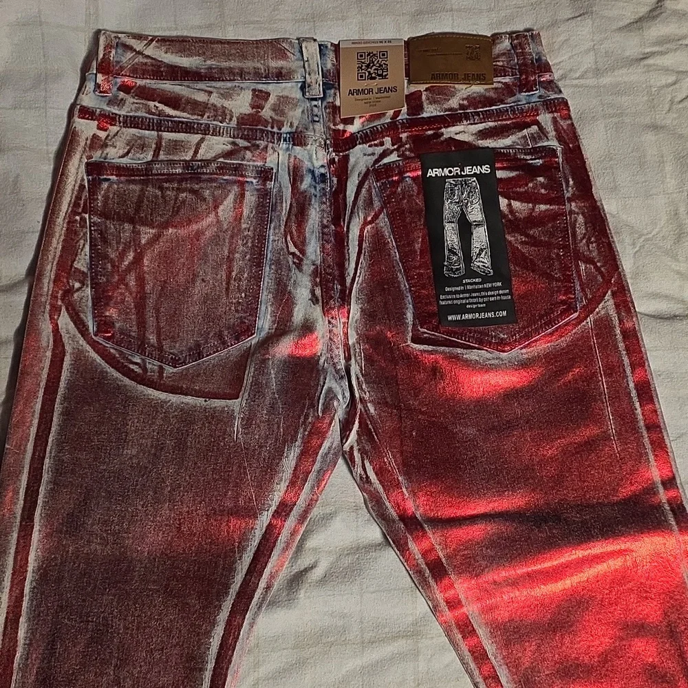 Armor Foil Wash Jeans - Picture 4 of 10